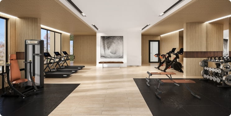 Modern Amenities | Beacon, NY | Lofts at Beacon - fitness